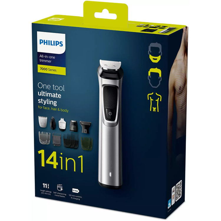 ست ماشین اصلاح موی صورت و بدن فیلیپس مدل MG7720/15