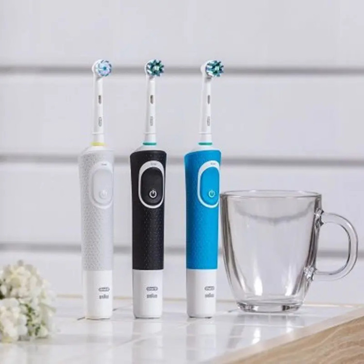 مسواک برقی اورال بی مدل CROSS ACTION VITALITY 100 ا ORAL-B CROSS ACTION VITALITY 100 ELECTRIC TOOTHBRUSH