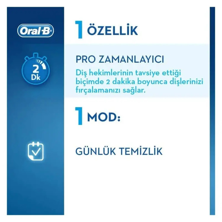 مسواک برقی اورال-بی مدل D150 به همراه یک سری یدک