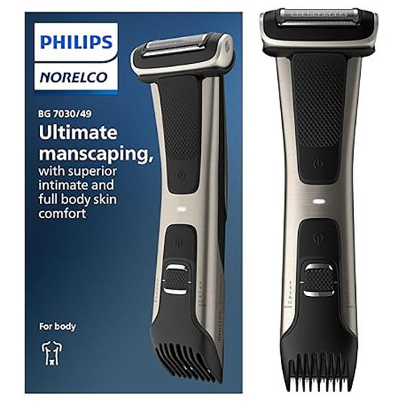 ماشین اصلاح موی بدن فیلیپس مدل BG7030/49 با تیغ یدک