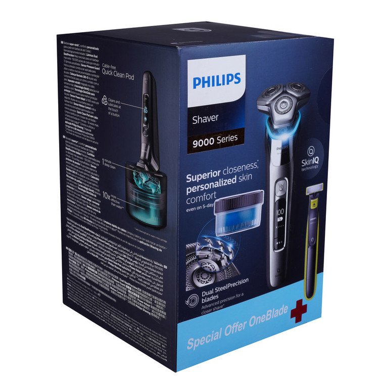 ماشین اصلاح موی صورت و بدن فیلیپس مدل S9985plus به همراه خط زن