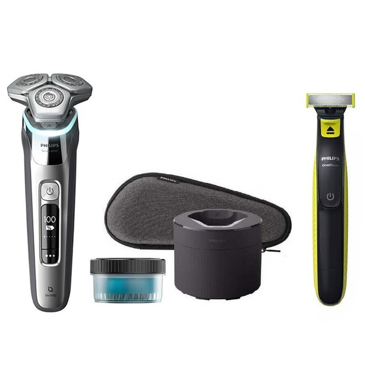 ماشین اصلاح موی صورت و بدن فیلیپس مدل S9985plus به همراه خط زن