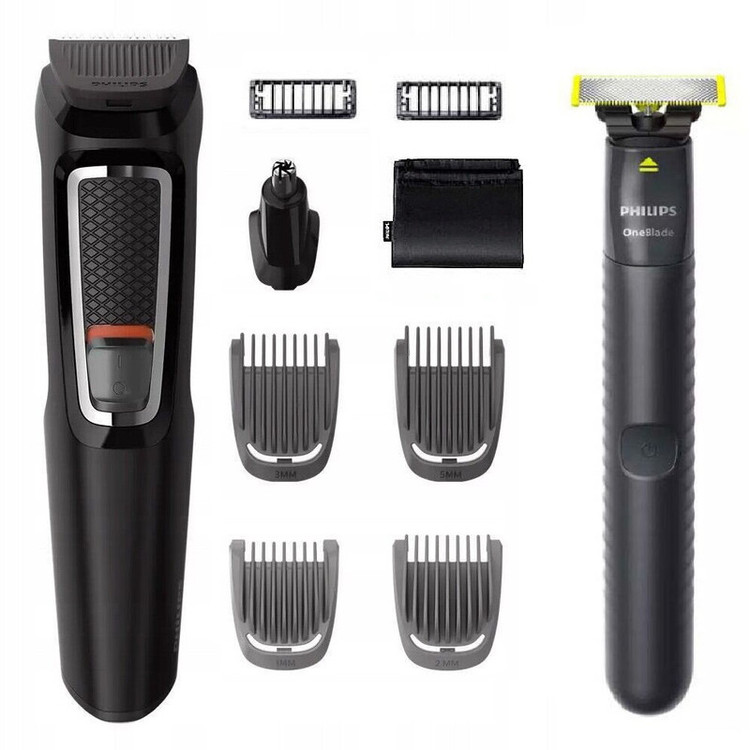 ماشین اصلاح موی صورت و سر و بدن فیلیپس مدل Series3000 به همراه ماشین اصلاح وان بلید