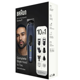 BRAUN ست اصلاح همه کاره MGK7421 سری 7، کیت مردانه 10 در 1