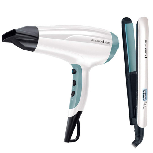 اتو مو و سشوار رمینگتون مدل Shine Therapy S8500GP